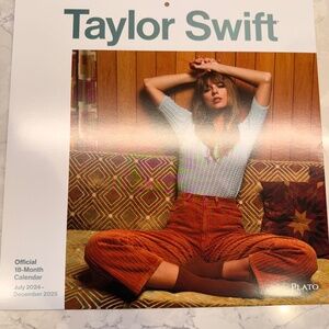Taylor Swift Official 2025 12"x24" Square Wall Calendar